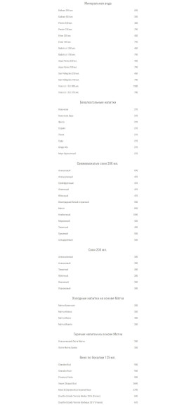 Кондитерская «Пушкин», Кафе, Меню - Москва - Tabler