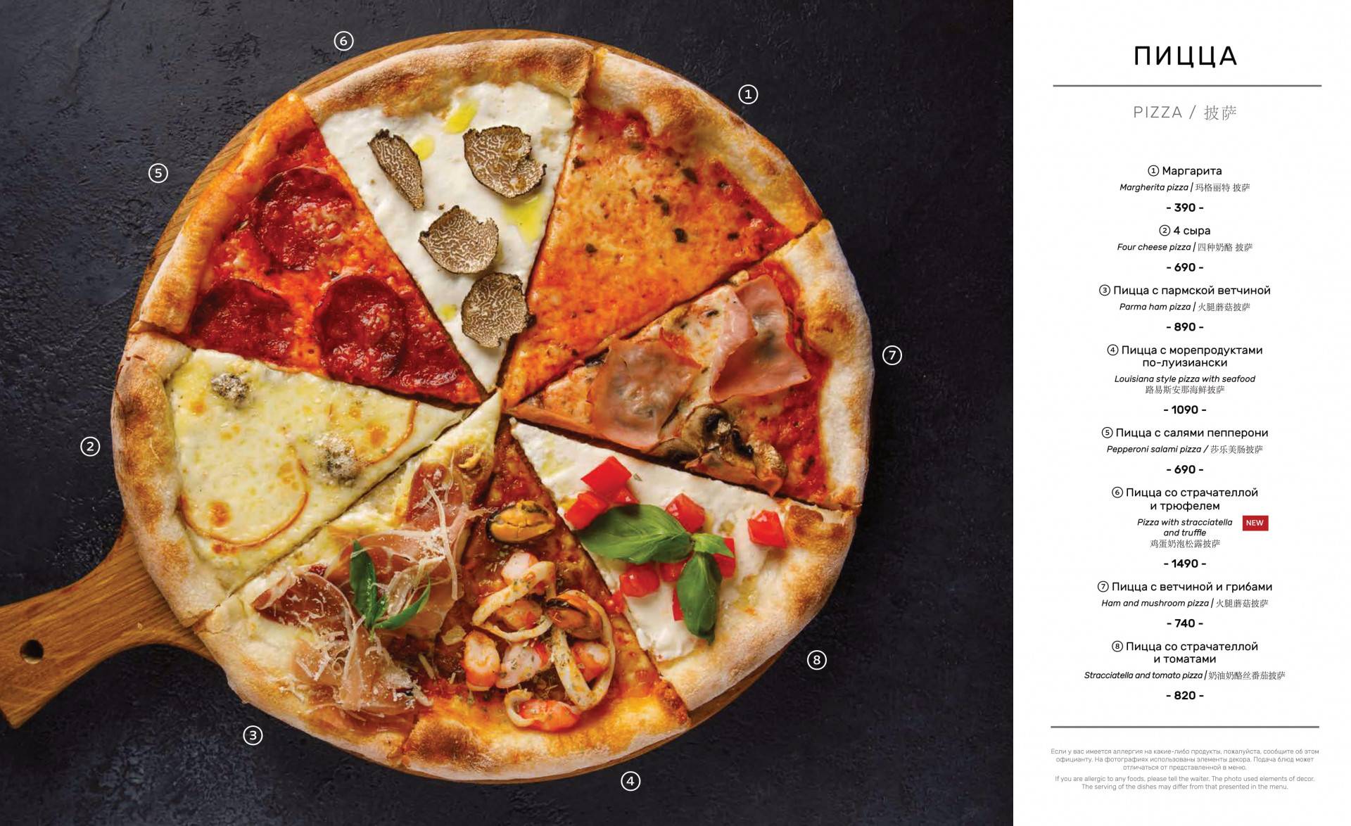 чикен пицца ассортимент меню фото 113