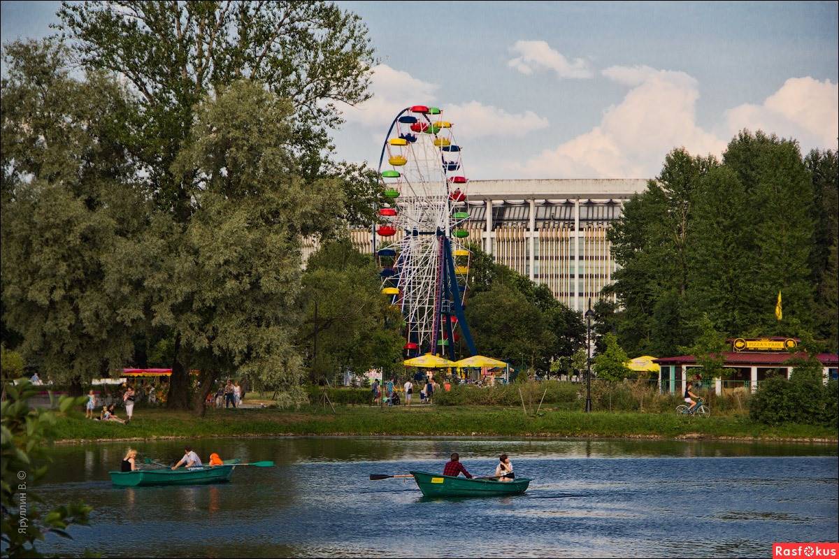 Фото московского парка победы