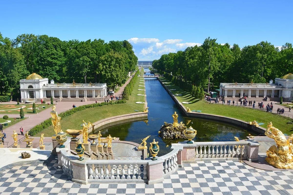 Петергоф фото города Петергоф, Государственный музей-заповедник, Парк - Санкт-Петербург - Tabler